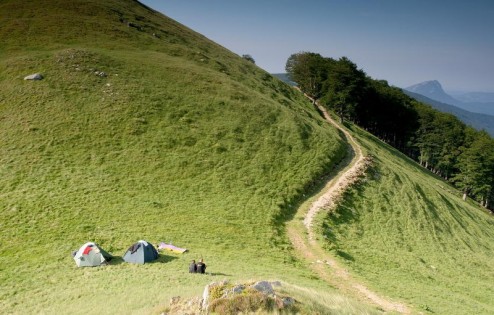 Loc de cort şi de cafea / Creasta Oslei, Oslea, Muntii Valcan, Gorj, Hunedoara